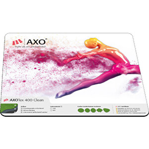 AXOPAD® Zahlmatte AXOTex Clean 400, 29,7 X 21 Cm Rechteckig, 1 Mm Dick , 4-C Euroskala, Antibakteriell ausgerüstetes Polyestergewebe, Latexcompound strukturiert, 29,70cm x 0,10cm x 21,00cm (Länge x Höhe x Breite)