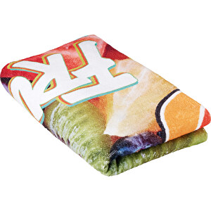 Full Color (180 Cm) Strandhandtuch , weiss, Polyester / Baumwolle, 180,00cm x 100,00cm (Länge x Breite)