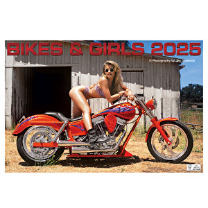 Bikes & Girls , Papier, 35,50cm x 42,00cm (Höhe x Breite)