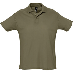 Polo Shirt - Summer Ii , Sol´s, olive-armee-grün, Baumwolle, XXL, 79,00cm x 62,00cm (Länge x Breite)