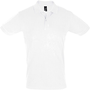 Polo Shirt - Perfect Men , Sol´s, weiß, Baumwolle, XXL, 79,00cm x 61,00cm (Länge x Breite)