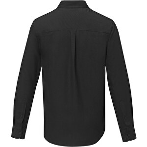Pollux Herrenhemd Mit Langen Ärmeln , schwarz, Oxford-Gewebe 55% Baumwolle, 45% Polyester, 130 g/m2, 5XL, 