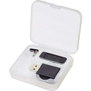 Incognito Datenschutz-Kit , schwarz, ABS Kunststoff, 8,10cm x 1,70cm x 8,10cm (Länge x Höhe x Breite)