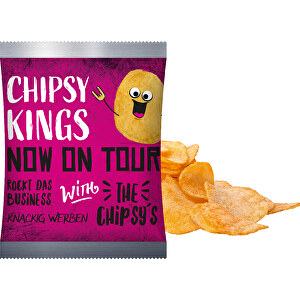 Jo Chips en una bolsa promocional