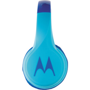 Motorola JR 300 Kids Wireless Safety Headphone, Blau , blau, ABS, 15,60cm x 16,00cm (Länge x Höhe)