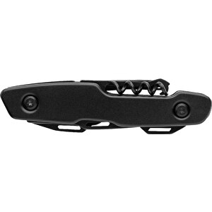 Gear X Multifunktions-Messer , schwarz, Edelstahl, 9,80cm x 1,70cm x 2,60cm (Länge x Höhe x Breite)