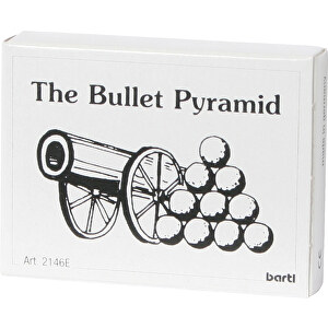 The Bullet Pyramid , , 6,50cm x 1,30cm x 5,00cm (Länge x Höhe x Breite)