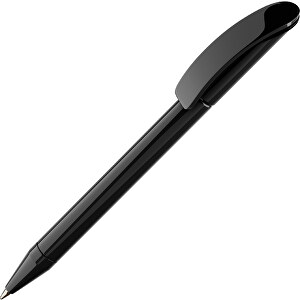 Prodir DS3 TPP Twist Kugelschreiber , Prodir, schwarz, Kunststoff, 13,80cm x 1,50cm (Länge x Breite)