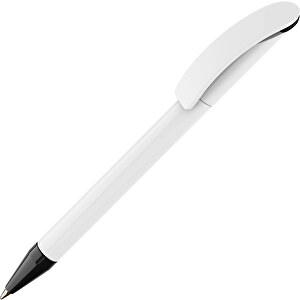 Prodir DS3 TPP Twist Kugelschreiber , Prodir, schwarz/weiß, Kunststoff, 13,80cm x 1,50cm (Länge x Breite)