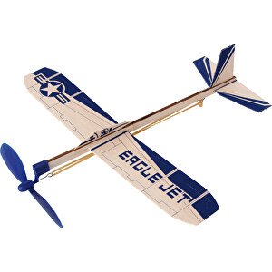 Segelflieger Mit Propeller , , 32,00cm x 2,00cm x 9,50cm (Länge x Höhe x Breite)