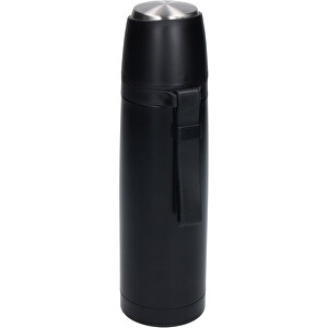 Isolierflasche 'Nevada' , schwarz, Metall, 24,50cm (Höhe)