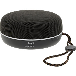 T00521 | Jays S-Go Four TWS Bluetooth Speaker 10W , schwarz, ABS, 5,50cm (Höhe)