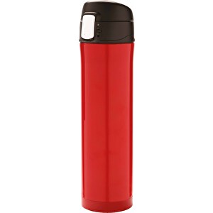 Easy Lock Vakuum-Flasche Aus RCS Recyceltem Stahl, Rot , rot, Rostfreier Stahl - recycelt, 25,50cm (Höhe)