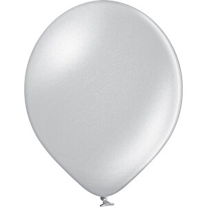 Luftballon 90-100cm Umfang , silber metallic, Naturlatex, 30,00cm x 32,00cm x 30,00cm (Länge x Höhe x Breite)