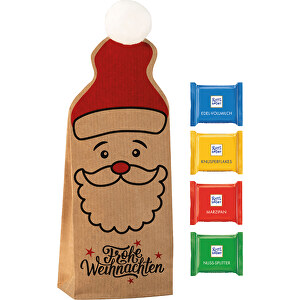 Christmas Bag No. 5 , Ritter Sport, beige, Papier, 4,00cm x 20,00cm x 7,00cm (Länge x Höhe x Breite)