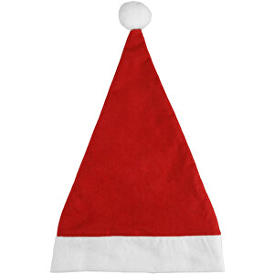 Weihnachtsmütze , rot, Textil, 42,00cm x 30,00cm (Länge x Breite)