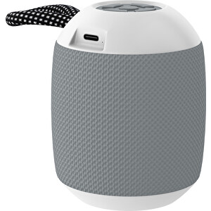 Lautsprecher GrooveFlex , silber / weiß, Kunststoff, 88,00cm (Höhe)