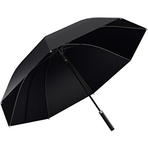 SCX.design R02 Golfschirm , schwarz, Recyceltes PET Pongee Polyester, ABS Kunststoff, Gummi, 96,00cm (Höhe)