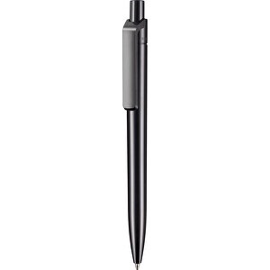 Kugelschreiber INSIDER , Ritter-Pen, schwarz, ABS-Kunststoff, 14,20cm (Länge)