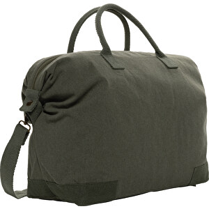 Kezar AWARE™ 500g/m² Wochenendtasche Aus Recyceltem Canvas , grün, Canvas - recycelt, 64,00cm x 40,00cm (Länge x Höhe)