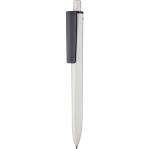 Kugelschreiber RIDGE RECYCLED SOFT , Ritter-Pen, grau/topas grau, ABS u. Metall, 14,10cm (Länge)