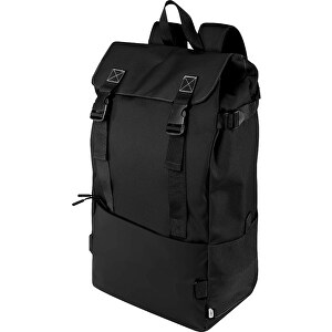 Roam GRS Recycelter Modularer Rucksack , schwarz, 900D GRS zertifiziertes recyceltes Polyester, 30,00cm x 55,00cm x 18,50cm (Länge x Höhe x Breite)