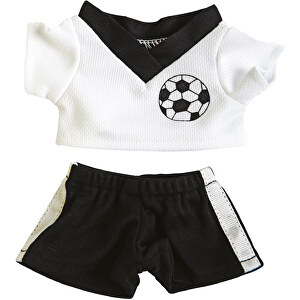Fußball-Dress , schwarz/weiß, Material: Polyester, S, 1,00cm x 13,50cm x 14,50cm (Länge x Höhe x Breite)