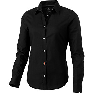 Vaillant Langärmlige Bluse , schwarz, Oxford-Gewebe 100% Baumwolle, 142 g/m2, L, 
