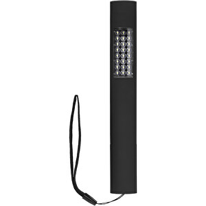 Lutz Magnet Taschenlampe Mit 28 LEDs , schwarz, ABS Kunststoff, 20,00cm x 2,00cm x 3,00cm (Länge x Höhe x Breite)