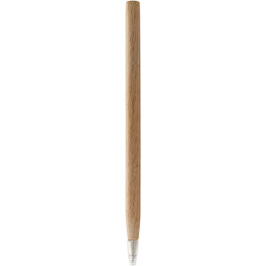 Arica Kugelschreiber , natur, Holz, 14,50cm (Länge)