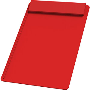 Klemmbrett DIN A4 'Alpha' , rot, rot, PS, 34,20cm x 2,10cm x 23,20cm (Länge x Höhe x Breite)