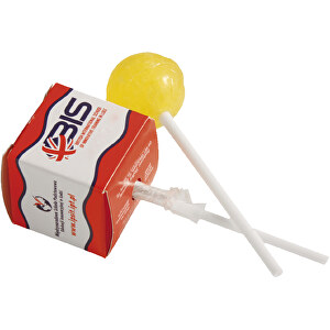 Lollipop i fyrkantig kartong