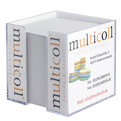 Zettelbox Trendy (mit Banderole) von Multicoll Werth GmbH