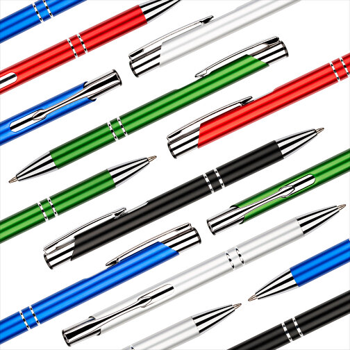 Kugelschreiber Luzern , Promo Effects, blau, Metall, 13,50cm (Länge), Bild 10