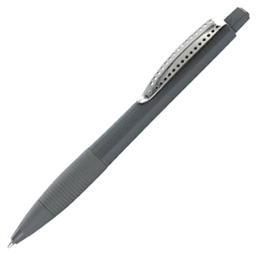 Kugelschreiber CLUB , Ritter-Pen, steingrau, ABS-Kunststoff, 14,20cm (Länge), Bild 2