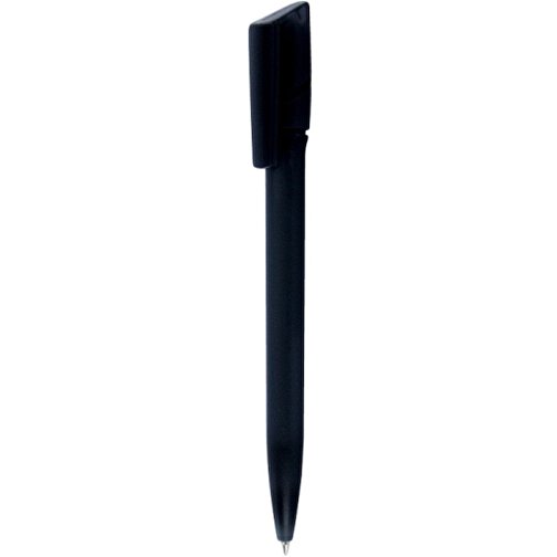 Kugelschreiber TWISTER FROZEN , Ritter-Pen, topaz-grau-frost, ABS-Kunststoff, 14,50cm (Länge), Bild 1