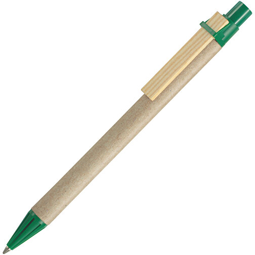 Kugelschreiber CARTON I , Ritter-Pen, minz-grün, Pappe, Holz, ABS, 14,10cm (Länge), Bild 2