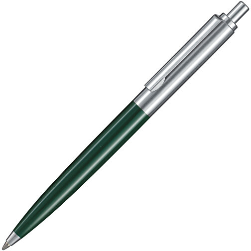 Kugelschreiber KNIGHT , Ritter-Pen, dunkel-grün, ABS + Metall, 13,40cm (Länge), Bild 2