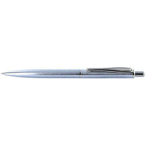 Kugelschreiber SHINE , Ritter-Pen, chrom, Metall, 13,70cm (Länge), Bild 3