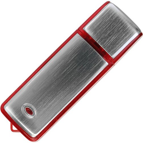 USB-Stick AMBIENT  8GB , Promo Effects MB , rot MB , 8 GB , Aluminium / Kunststoff MB , 3 - 10 MB/s MB , 6,70cm x 0,90cm x 2,10cm (Länge x Höhe x Breite), Bild 1