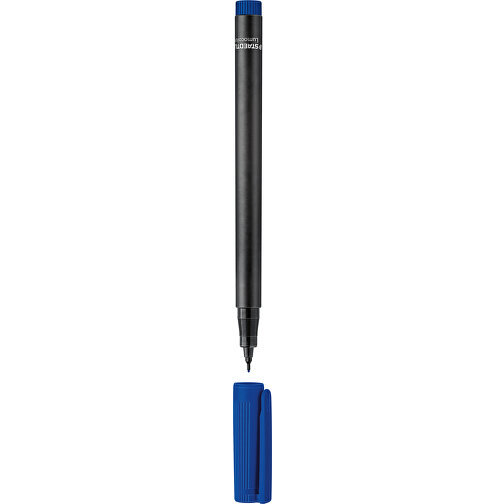 STAEDTLER Lumocolor Permanent S , Staedtler, blau, Kunststoff, 14,10cm x 0,90cm x 0,90cm (Länge x Höhe x Breite), Bild 1