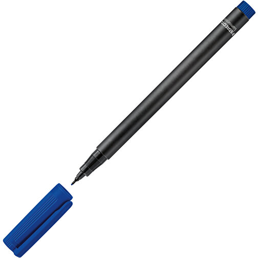 STAEDTLER Lumocolor Permanent S , Staedtler, blau, Kunststoff, 14,10cm x 0,90cm x 0,90cm (Länge x Höhe x Breite), Bild 2