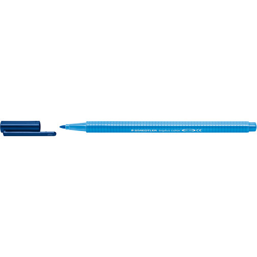 STAEDTLER Triplus Color , Staedtler, lichtblau, Kunststoff, 16,00cm x 0,90cm x 0,90cm (Länge x Höhe x Breite), Bild 3