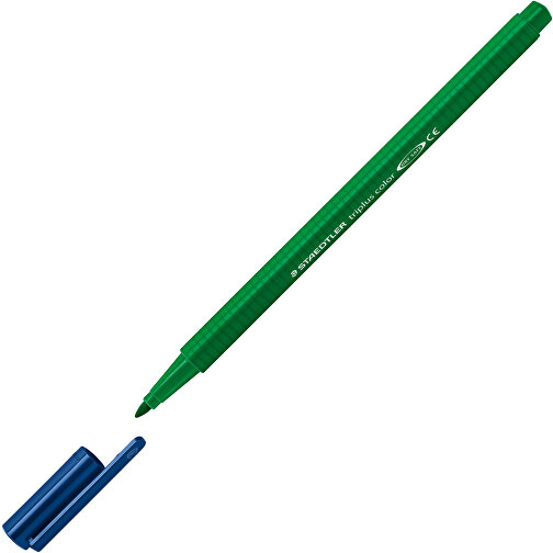 STAEDTLER Triplus Color , Staedtler, grün, Kunststoff, 16,00cm x 0,90cm x 0,90cm (Länge x Höhe x Breite), Bild 2