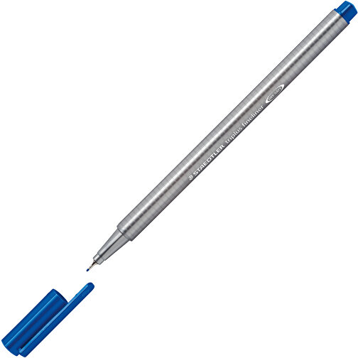 STAEDTLER Triplus Fineliner , Staedtler, blau, Kunststoff, 16,00cm x 0,90cm x 0,90cm (Länge x Höhe x Breite), Bild 2