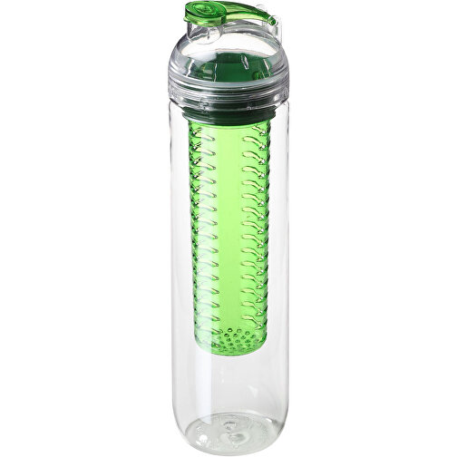 Trinkflasche 'Frutto' 0,8 L, Tritan , Transluzent/grün, Kunststoff, 28,00cm (Höhe), Bild 1