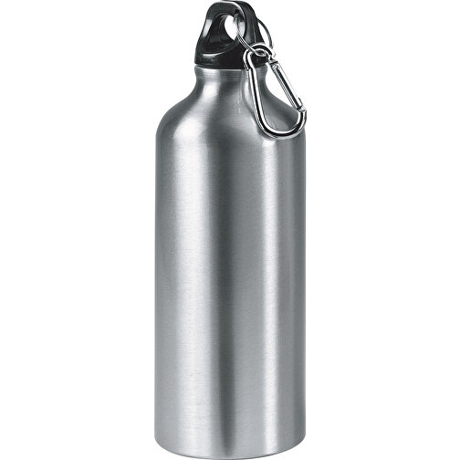 Aluminiumflasche 'Sporty' 0,6 L , silber, Metall, 20,50cm (Höhe), Bild 1