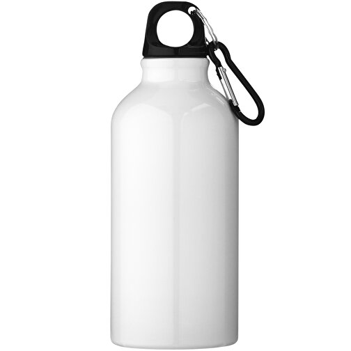 Oregon 400 Ml Aluminium Trinkflasche Mit Karabinerhaken , weiss, Aluminium, 17,50cm (Höhe), Bild 7