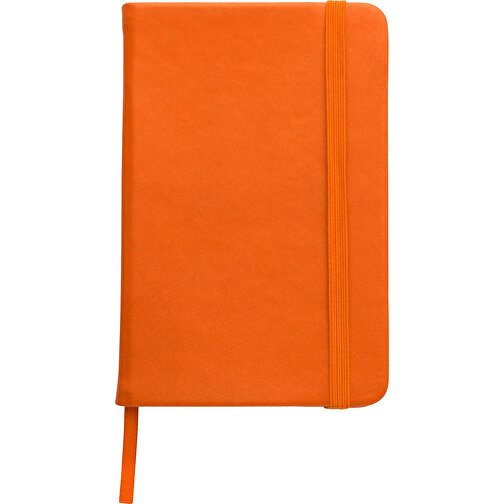 Notizbuch Aus PU Eva , orange, Karton, Papier, PU, 21,00cm x 1,56cm x 14,00cm (Länge x Höhe x Breite), Bild 1