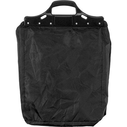 Einkaufswagentasche Aus Polyester Ceryse , schwarz, PP, Polyester 210D, 32,00cm x 35,00cm x 46,00cm (Länge x Höhe x Breite), Bild 1